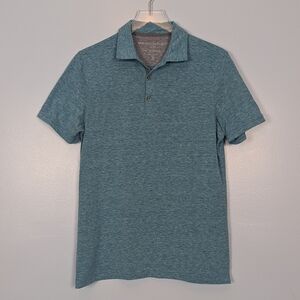 Banana Republic Men's Teal Polo Shirt Small